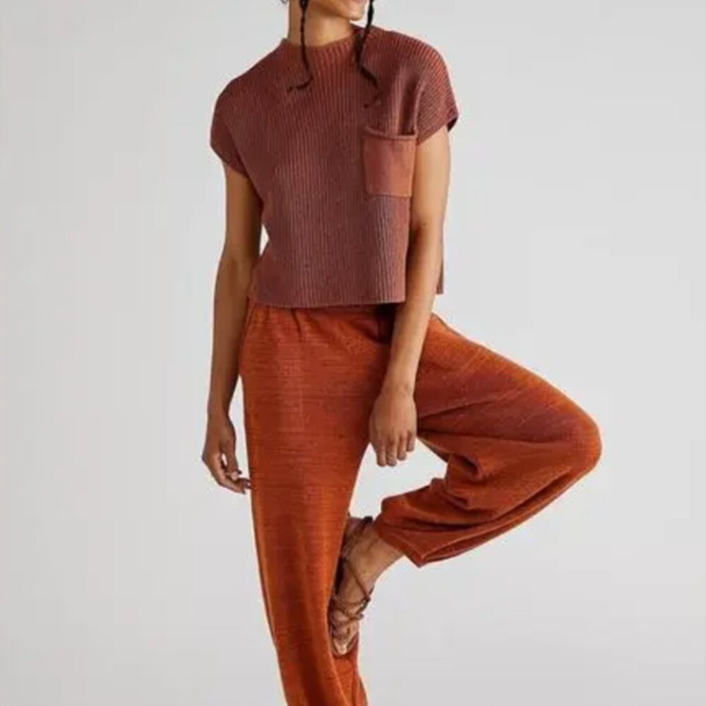 Free People Freya Knit Sweater Set